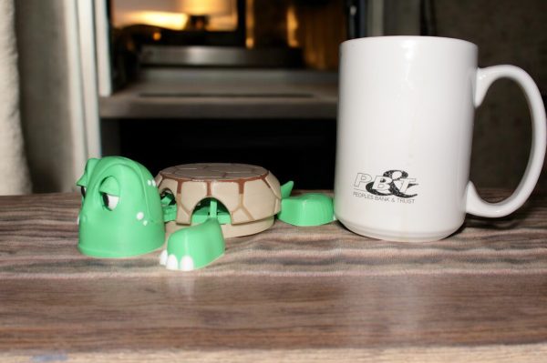Smiling Turtle Coaster – Your Drink Brings Him to Life